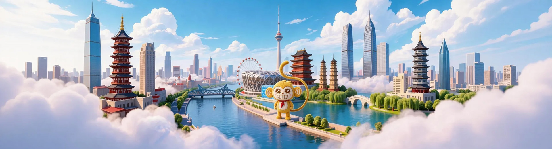 客户区域分布长图